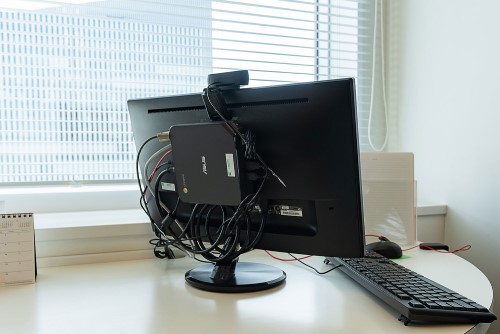 ASUS Chromebox 4 installed in LS in Yokohama.